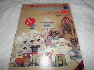 Nursery Time Needlework on Plastic Canvas Plaid 7709 12 Projects 1983 - Picture 1 of 2