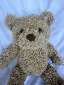 "Oso de peluche rizado marrón tostado Build-A-Bear 1997 retirado juguete de peluche de 14""" - Imagen 1 de 7