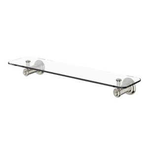 Phoenix Tapware Glass Shower Shelf 450mm Cromford Brushed Nickel 134-8600-40 - Picture 1 of 3