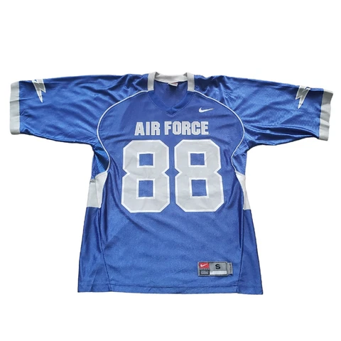 Air Force Falcons Nike Football Jersey #88 NCAA Blue White VTG Men’s Size Small Cover