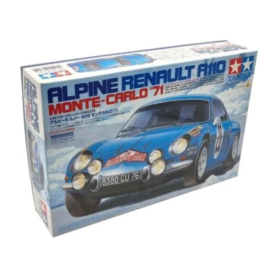 Tamiya Renault Alpine A110 Monte Carlo 1971 Scala 1/24 Modellino Auto Rally Kit - Immagine 1 di 4