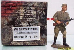 FIGARTI MINIATURES WW2 RUSSIAN EFR-028 SOVIET SOLDIER WITH PPSH 41 - Picture 1 of 2