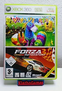 Juegos Microsoft Xbox 360 Viva Pinata + Forza Motorsport 2 en EMBALAJE ORIGINAL + Anl. Y104 - Imagen 1 de 4