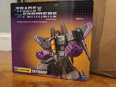 Transformers - Decepticon Skywarp figura de acción - G1 2005 Reedición - Nuevo!!! Foto 1 de 4