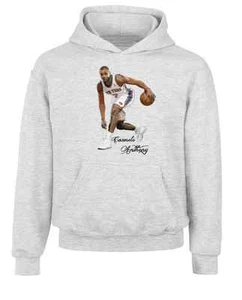 Carmelo Anthony Knicks Pallacanestro Felpa con Cappuccio/Sweatshirt Nuovo - Foto 1 di 4