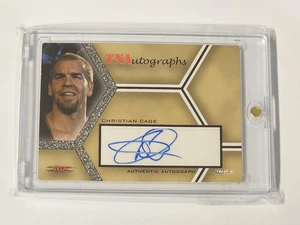 2008 TRISTAR TNA Wrestling Impact! - Tnautographs Christian Cage #A-CC RC - Picture 1 of 2