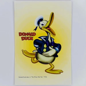 Paperino biglietto bianco Walt Disney Gallery 65 anni esuberanti saggia gallina - Foto 1 di 4