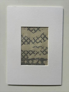 Vintage Mid Century Abstract Study Acrylic Art Painting Modernism On Paper - Picture 1 of 2