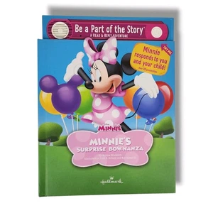 Minnie Mouse Surprise Bow-Nanza Be A Part of the Story Read Reply Adventure Book - Foto 1 di 10