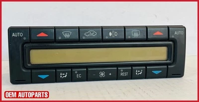1998-2002 Mercedes W210 E320 E430 E55 Front A/C Climate Control Switch OEM - Image 1 of 4