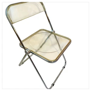 Sedia Pieghevole Vintage Anonima Castelli Plia Giancarlo Piretti 1969 Gialla - Imagen 1 de 24