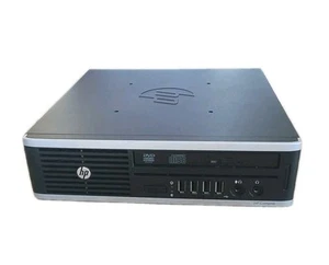 Computadora de escritorio HP Compaq Elite 8300 ultra delgada con adaptador de corriente, sin disco duro - Imagen 1 de 12