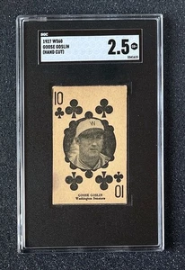 1927 W60 Goose Goslin (Hand Cut) - SGC 2.5 - Picture 1 of 2