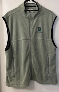Chestnut Hill Michigan State Spartans Weste Damen Hoops Basketball Fleece MSU L - Bild 1 von 5