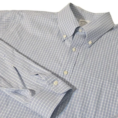 Brooks Brothers Regent SUPIMA Stretch L/S Shirt Button NON IRON  17 36 Oxford  - Image 1 of 4