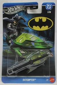 2025 HOT WHEELS SILVER SERIES * S CASE * BATCOPTER DC COMICS 1/15  - Picture 1 of 2
