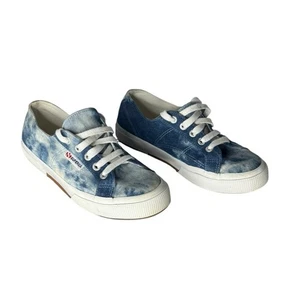 Superga Denim Multi Tie-Dye Sneaker 2750, Größe 7,5 Damen - Bild 1 von 8