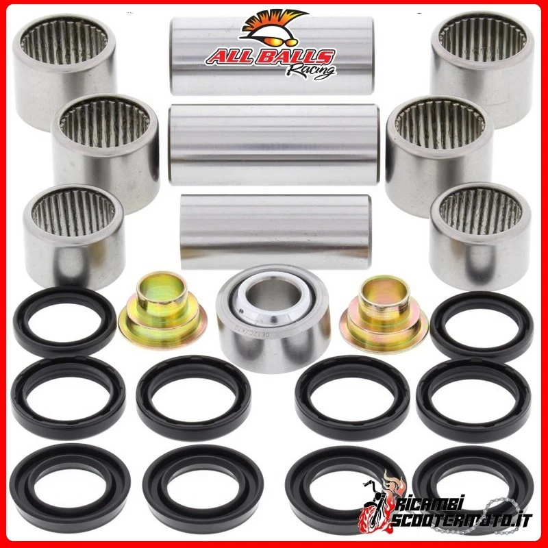 KIT CUSCINETTI LEVERAGGIO MONO AMMORTIZZATORE ALL BALLS HUSQVARNA WXC 360 1995 2 Foto 1 de 1