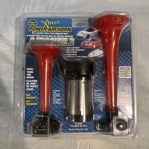 WOLO Airmite 2 Xtreme Loud Power Air Horns - 12 Volt, High and Low Freq Car/Boat - Picture 1 of 6