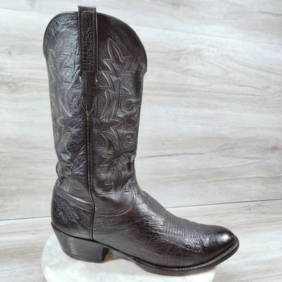 Botas de Vaquero Lucchese Classics Hechas a Mano Alce Hombres 11 D Negras Western L5201 Foto 1 de 4
