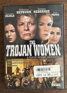 The Trojan Women (DVD, 1971) Katharine Hepburn Vanessa Redgrave Irene Papas - Imagen 1 de 3