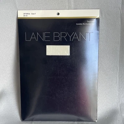 Pantimedias Lane Bryant Talla Grande Daysheer Punta Reforzada Invisible Blanco Talla F Foto 1 de 4