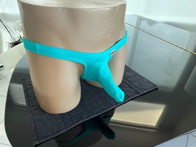 Calzoncillo de bikini Pikante verde azulado bolsa extendida C talla mediana Foto 1 de 4