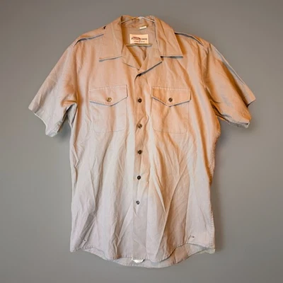 Flying Cross Button Up Short Sleeved Uniform Shirt With Epaulets 16.0 - Image 1 of 4