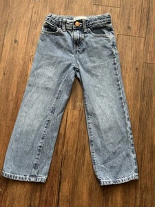 Child’s size 4T light blue jeans wide leg Old Navy workwear Brand - Picture 1 of 7
