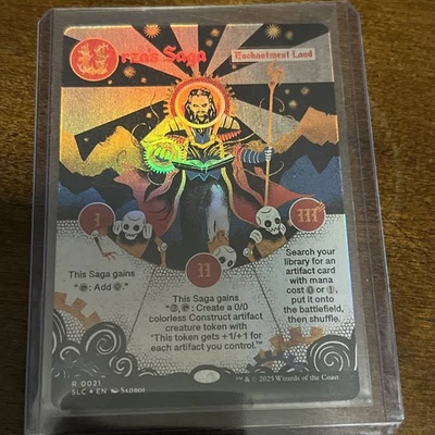 MTG FOIL URZA'S SAGA Secret Lair Countdown Kit An Encyclopedia of Magic - Image 1 of 2