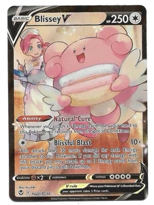 Blissey V TG22/TG30 Swsh12: Sword & Shield - Silver Tempest Trainer Gallery - NM - Picture 1 of 2