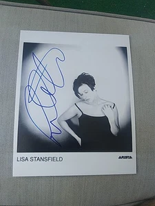 LISA STANSFIELD, FOTO original firmada 20x28 cm (NST) - Imagen 1 de 1