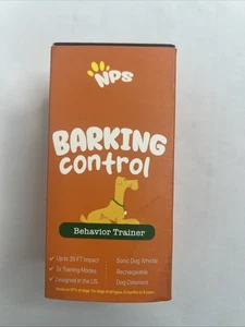 NPS Alpha Hundetrainer Anti-Bellen Kontrollgerät USB wiederaufladbar - Bild 1 von 4
