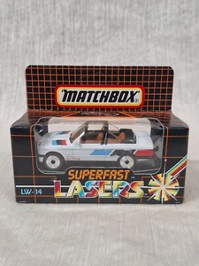 1987 Matchbox Superfast Lasers BMW 323i Cabriolet LW-14 RARE! HTF - Picture 1 of 6