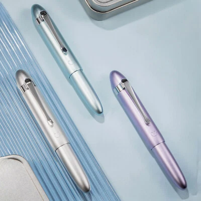 Caneta esferográfica Hongdian M1 caneta de escrita de metal caneta gel 0,44mm-0,66mm OfficewNPXKj - Imagem 1 de 4