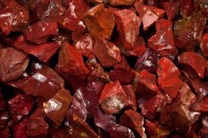 1/2 Pfund Kastanie Jaspis grobe Steine - Natürlicher Kristall Mineral Proben taumeln - Bild 1 von 6