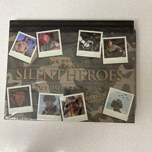 The ORIGINAL SILENT HEROES AUTOGRAPH BOOK Brand NEW and Sealed RICH SCHOENFELD - Picture 1 of 4
