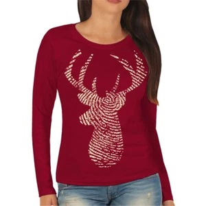 Frauen Longsleeve Zeitlos Jägerin Jagd Hirsch Treibjagd Geschenk Geburtstag  - Bild 1 von 3