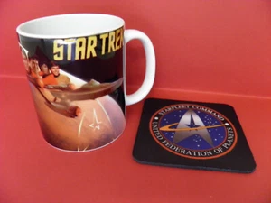 Coffee Mug and Coaster - STAR TREK - your design or ours - Picture 1 of 24