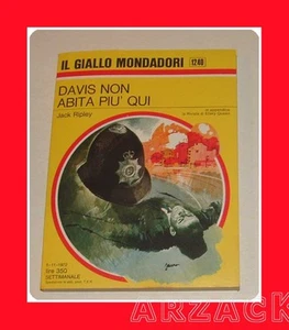 Gialli Mondadori 1240 DAVIS NON ABITA PIÙ QUI Ripley - Picture 1 of 1