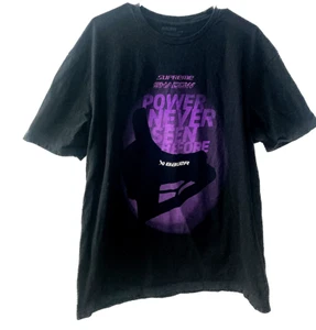 Bauer Supreme Shadow Hockey Crew Neck T-Shirt, Men's XL, Black Purple - Picture 1 of 4