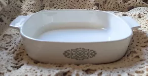 Green Medallion Corning Ware 8" Casserole Baking Dish A-8-B No Lid - Picture 1 of 3