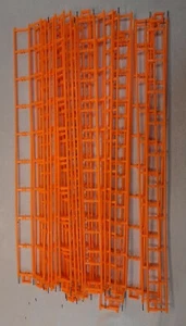☆ K'Nex Orange Roller Coaster Track 1 Piece Replacement Serpents Spiral #50090 - Picture 1 of 2