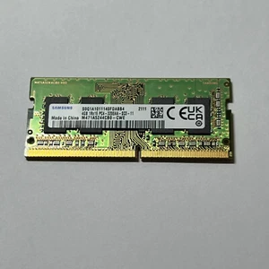 Samsung 4GB (1x4GB) DDR4 PC4-3200AA 3200 MHz Laptop SODIMM RAM Memory 260-Pin - Picture 1 of 2