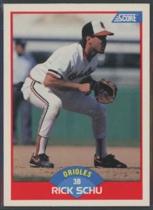 1989 Score Rick Schu Baltimore Orioles #452 - Picture 1 of 2