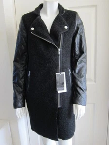 Ladies  Coat/Jacket Wool blend Size 10  Black Laura Scott  BNWT - Picture 1 of 16