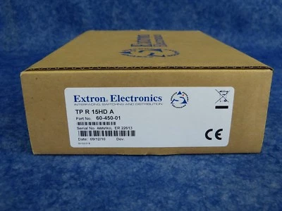 NEW Extron TP R 15HD A/60-450-01 Twisted Pair Receiver for RGBHV and Audio (C3) - Image 1 of 4