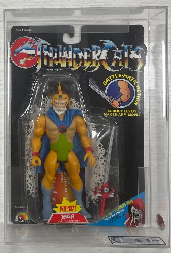 Thundercats 1987 LJN Jaga 14-Back (primera versión) UKG 80 C80 B80 F85 AFA CAS Foto 1 de 4