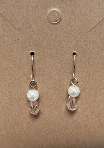 beaded drop earrings - Picture 1 of 3