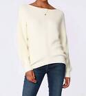 Bobi Boatneck Sweater For Women   Size Xs